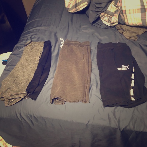 Shorts, sweatshirts, sweats